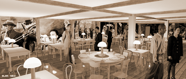 letage - l'etage, restaurant bar &  live music - Slimaneo Architects